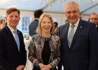 US-Botschafterin Dr. Gutmann, Generalkonsul Timothy E. Liston und Innenminister Joachim Herrmann bei Empfang